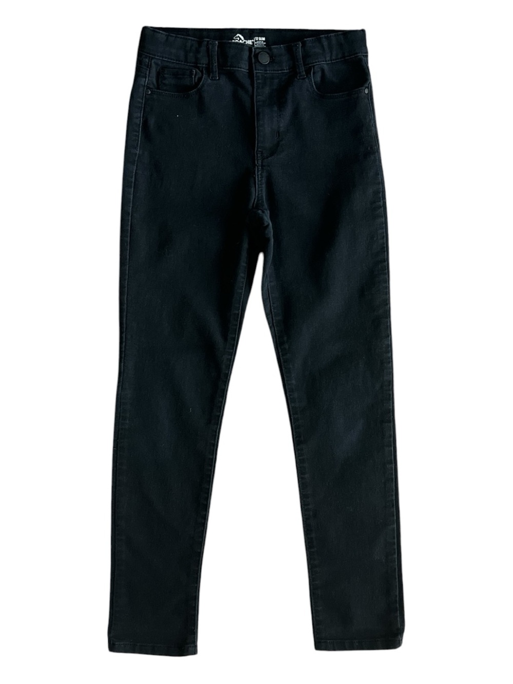 Jordache Black Kids Jeans - Classic Skinny Jeans Size 12 Slim GUC